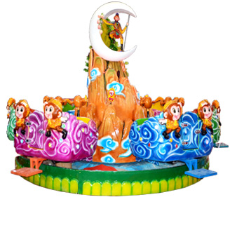 Theme Park Playing Water Ride