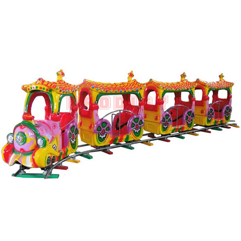 Cartoon Track Train