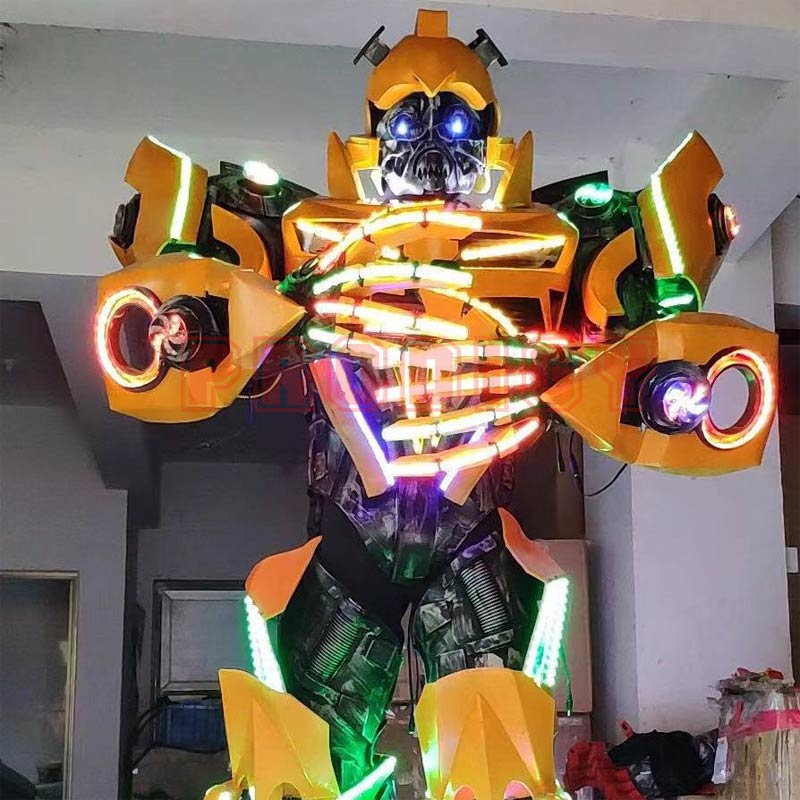 Model robot Transformer coat