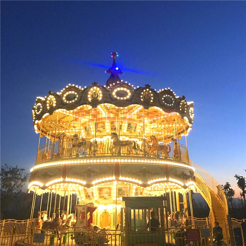 Double Deck Luxury Carousel