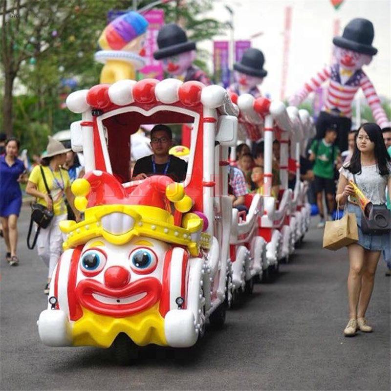 clown trackless train for sale