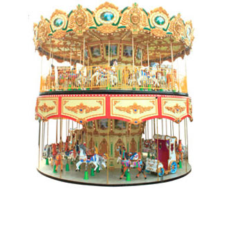 Double Deck Luxury Carousel