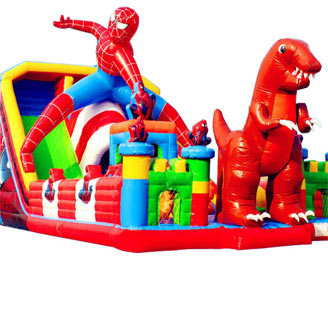 Spiderman Inflatable Castle