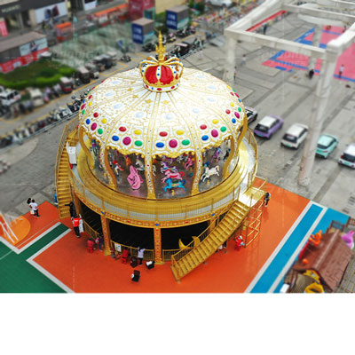Luxury Attractive Carousel Ride Merry Go Round