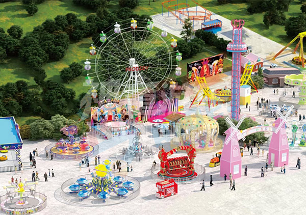 Outdoor Amusement Park Project In Indonesia