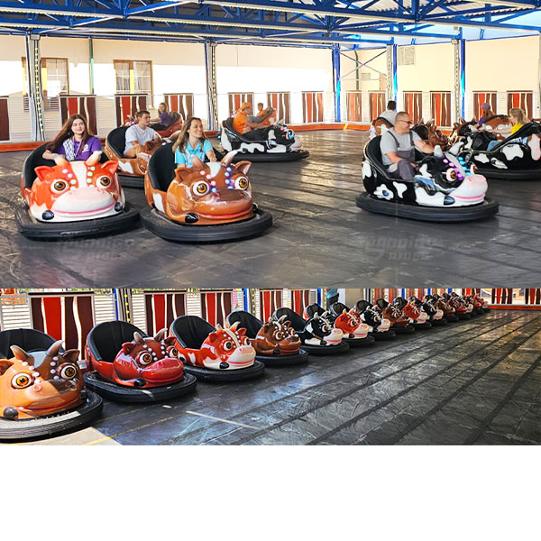 Cartoon Cow Bumper Car